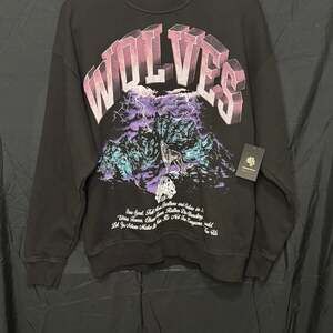 Darc Sport Premium Vintage Collection “Ohana Tour” Wolves Crewneck Sweatshirt